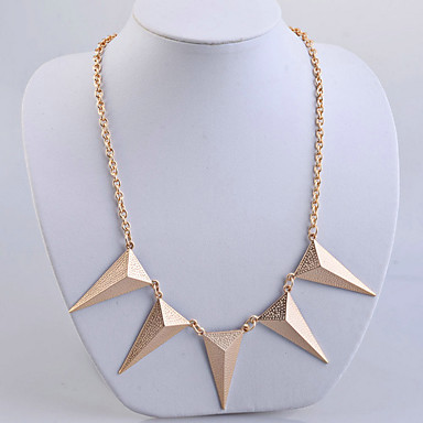 Сплав Stereo TRIANGL Necklcae (разных цветов)