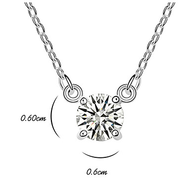 Мода Ясно ожерелья Rhinestone
