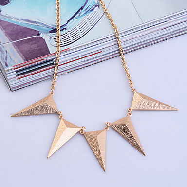 Сплав Stereo TRIANGL Necklcae (разных цветов)
