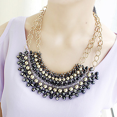 Уникальный дизайн! 42P20 Романтический Chocker ожерелья ювелирных изделий заявление ожерелье Бесплатная доставка