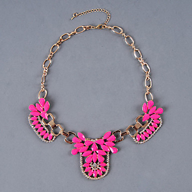 Южная Корея издание поднять цвета флуоресцентных бриллиантовое ожерелье цвета