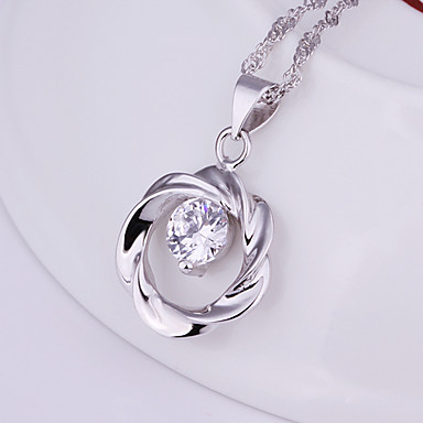 Круглые серебряные ювелирные изделия ювелирные necklace. Ожерелье