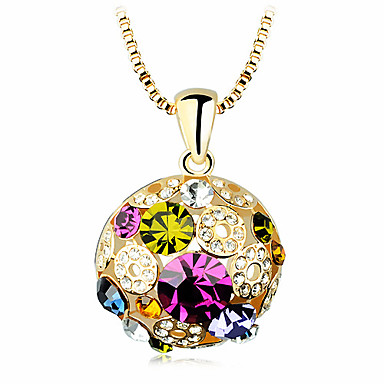 многоцветные полушарии ожерелье