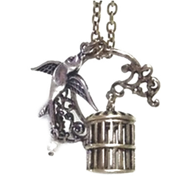 Урожай (подвеска Кейдж) бронзового сплава ожерелье (1 шт)