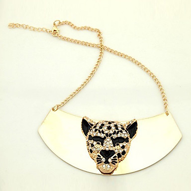 тонкий (леопард кулон) золотой сплав крутящий момент (1 шт)