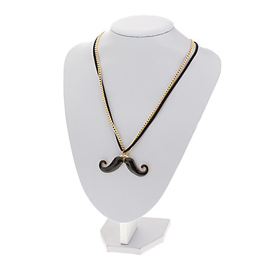 Мода (борода подвеска) кожи сплава ожерелье