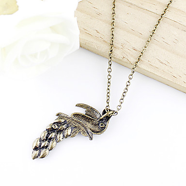 Мода Павлин ожерелье цепь шеи JewelryÂ NAF