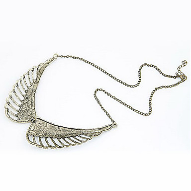 Vintage Крылья короткое ожерелье