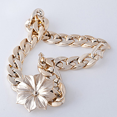 Акриловые форме цветка ожерелье