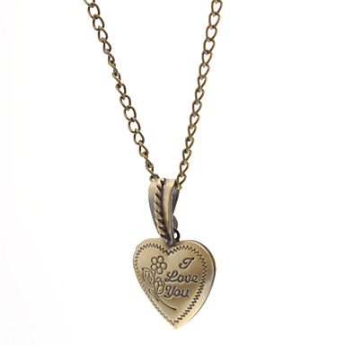 Мини Heart Shape Picture  Ожерелье
