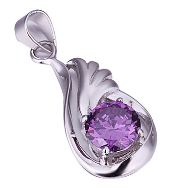 18K necklace. ювелирные изделия пера Подвеска Серебряная цепочка