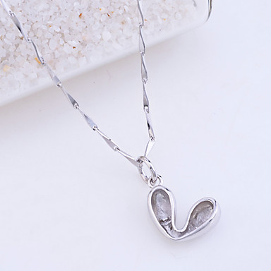 Lureme стерлингового серебра 925 Adore Сердце ожерелье