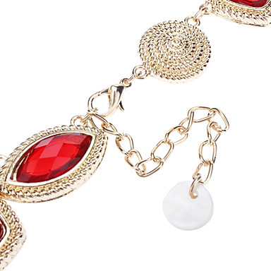 Квадрат Круг Длинные Neckalce