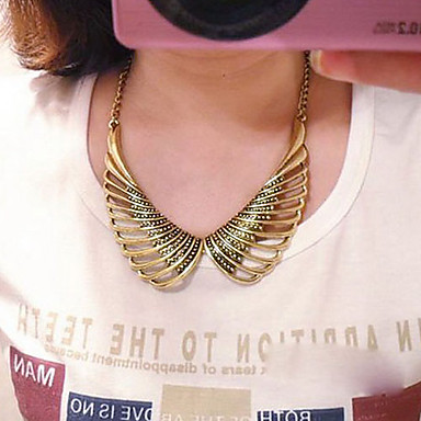 Vintage Крылья короткое ожерелье