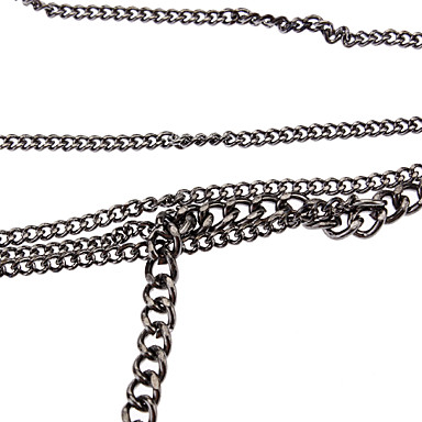 Панк характер кисточкой тела Сеть Lacklace