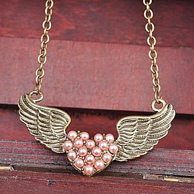 2013 весной новые крыло ангела сердца ожерелье N29