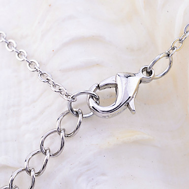 Lureme Teardrop Крыло Ангела ожерелье