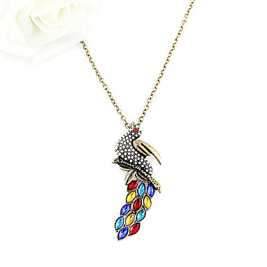 Мода Павлин ожерелье цепь шеи JewelryÂ NAF
