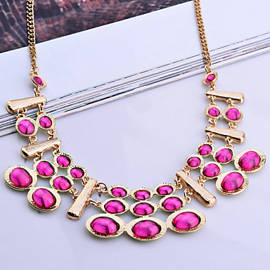 Lureme Vintage нескольких слоев Rhinestone ожерелье (разных цветов)