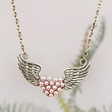 2013 весной новые крыло ангела сердца ожерелье N29