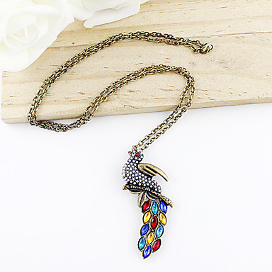 Мода Павлин ожерелье цепь шеи JewelryÂ NAF
