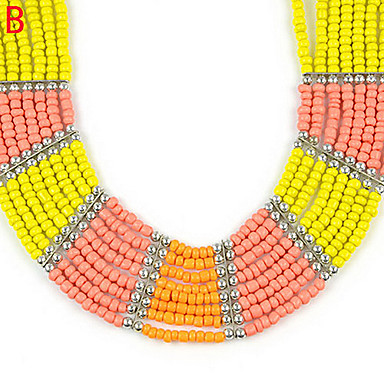 ручной работы из бисера этических модных женских колье necklaceNL-2040A, B, C