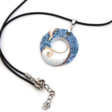 Мода (кольцо подвеска) Blue Love Керамическая ожерелье (1Pc)