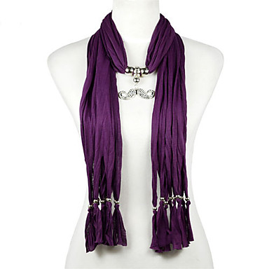 Bling Bling Борода ювелирные кулон шарф для женщин Мода и горячий, NL-2030A, B, C, D, E, F