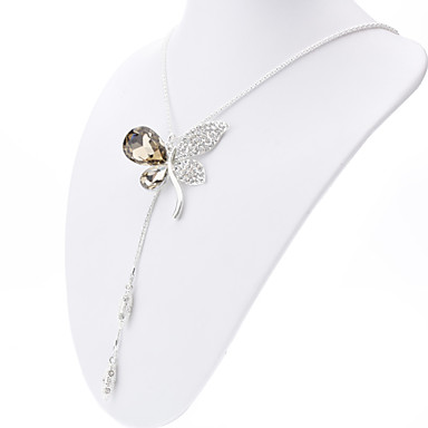 Dragonfly алмазного ожерелья инкрустированные