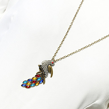 Мода Павлин ожерелье цепь шеи JewelryÂ NAF