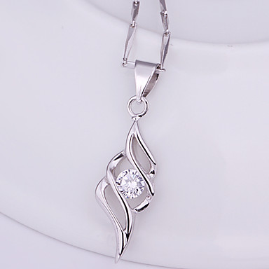 Серебряная Necklace.High ювелирные изделия ювелирные ожерелье