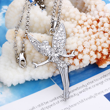 Чешская Diand, стразами Кристалл Rhinestone Белое золото Колье Lkn18Krgpn010 Зеленый Медь 18KRGP