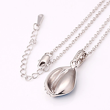 Swarovski Crystal-Swarovski Elements Белое золото Колье Lkn18Krgpn272 оловянного сплава 18KRGP