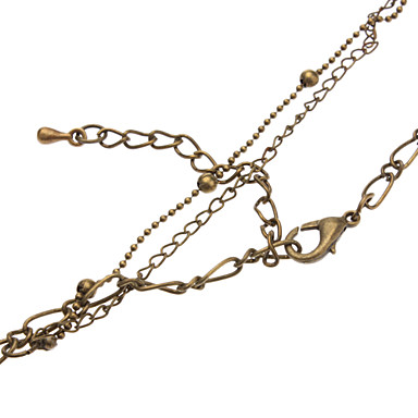 Многоэлементных чистый стиль Барокко Ретро ожерелье Gem