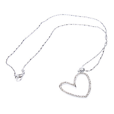 Выдалбливают Большой Heart Shaped Ожерелье