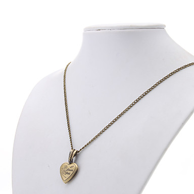 Мини Heart Shape Picture  Ожерелье