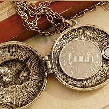 Урожай (Круглый Кулон) Золотой сплава ожерелье (Золотой) (1 шт)