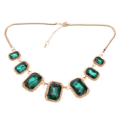 Большой площади ожерелье Gemstone