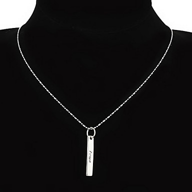 Корейской моды Прямоугольные ожерелье (случайный цвет)