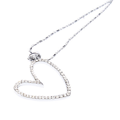 Выдалбливают Большой Heart Shaped Ожерелье