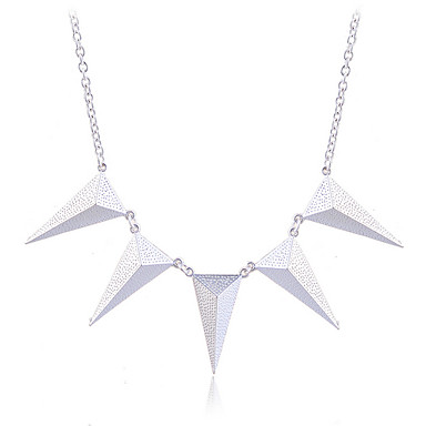 Сплав Stereo TRIANGL Necklcae (разных цветов)
