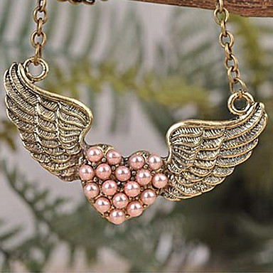 2013 весной новые крыло ангела сердца ожерелье N29