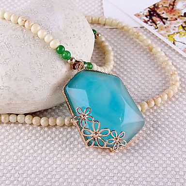 Multi-Slice Большой Будда Gemstone ожерелье из бисера (мелкие цветы)
