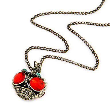 Европейский Стиль Rhinestone длинное ожерелье