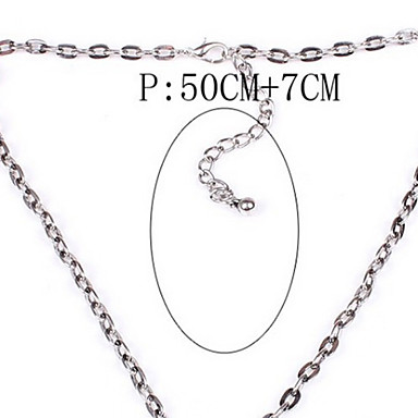 сплав ожерелье классический бирюзовый женщин (1 шт)