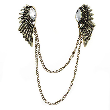 Восстановление древней ли Angel Wings Ожерелье Сеть Воротник