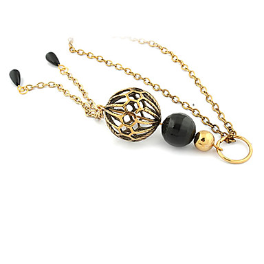 Ретро мода полый шар ожерелье (случайный цвет)