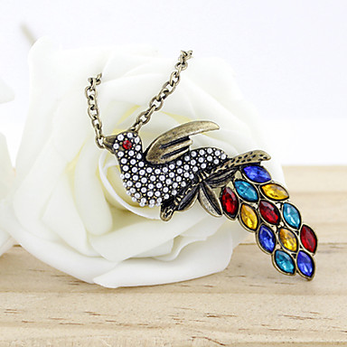 Мода Павлин ожерелье цепь шеи JewelryÂ NAF