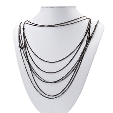 Панк характер кисточкой тела Сеть Lacklace