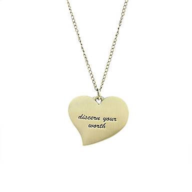 Love Heart Дружба ожерелье